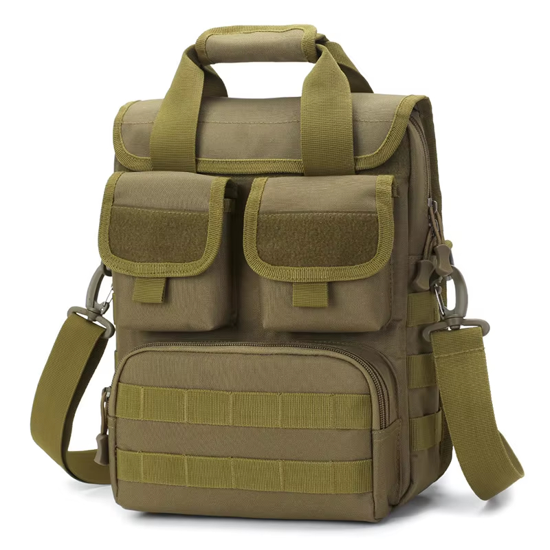 Fishing Kit Compact - Taktik Erkek omuzdan askili çanta Açık