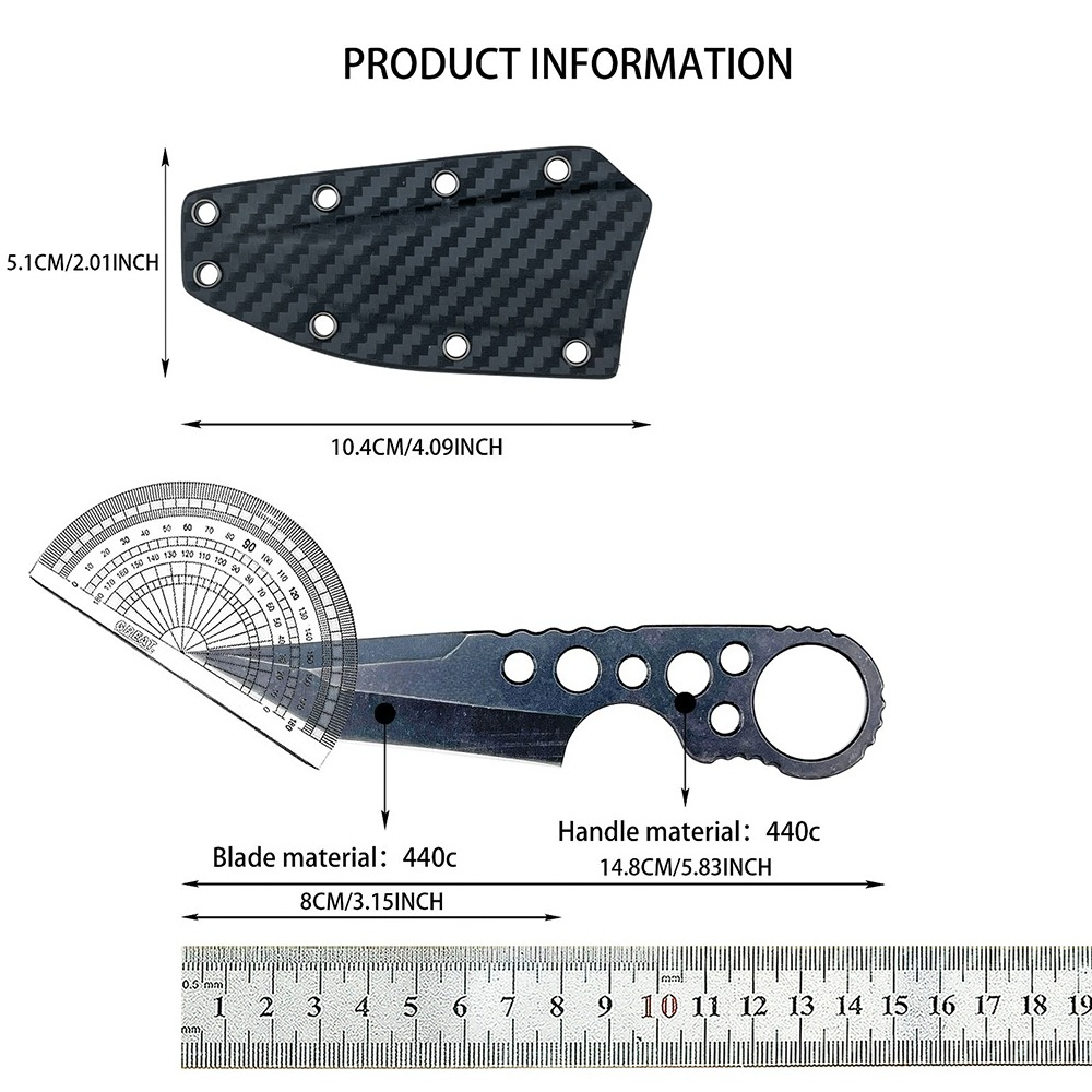 Full Tang Kompakt Tırmanış Sır - Bushcraft Knife Fixed incelemesi ve fiyatı